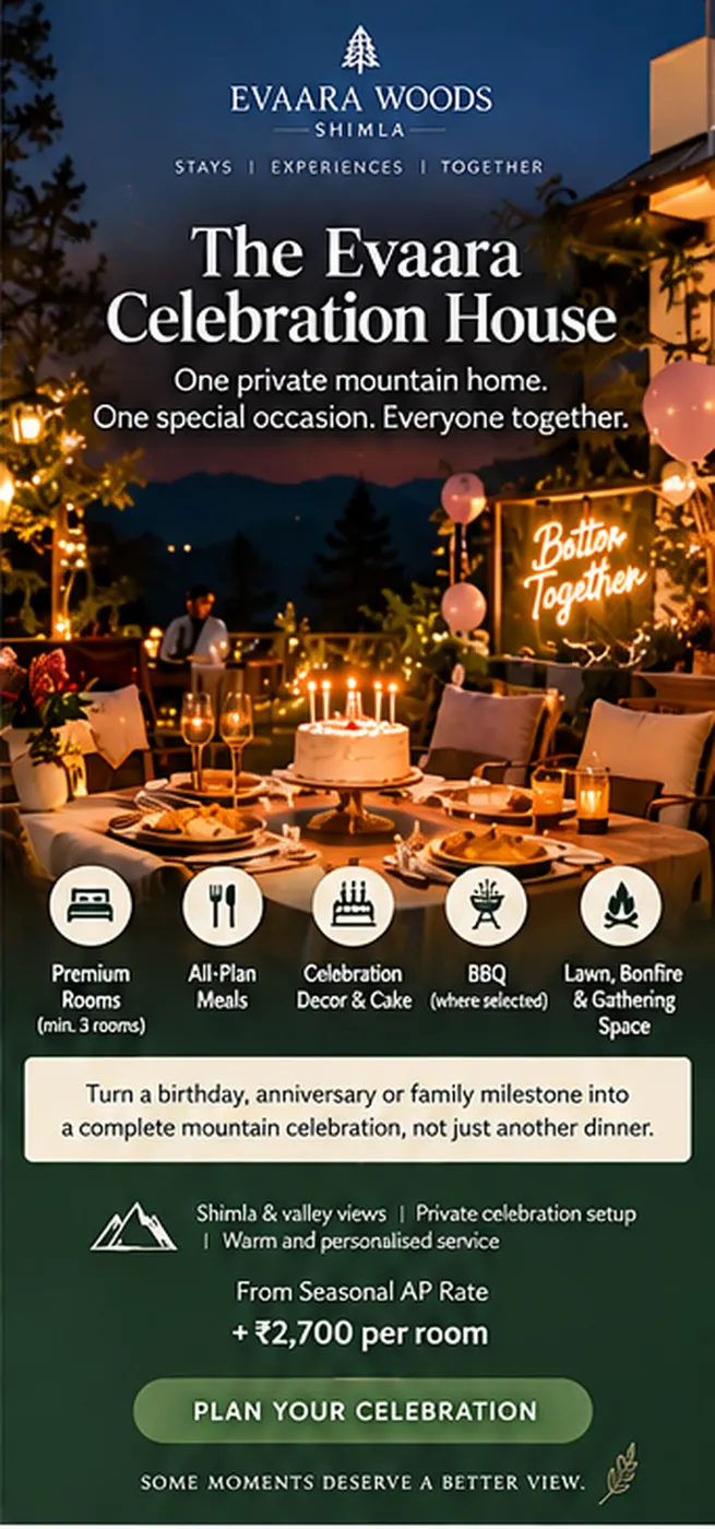 The Evaara Celebration House package poster